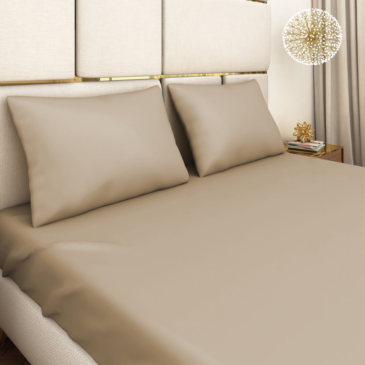 Satin Bedsheet Set - Seevo.in