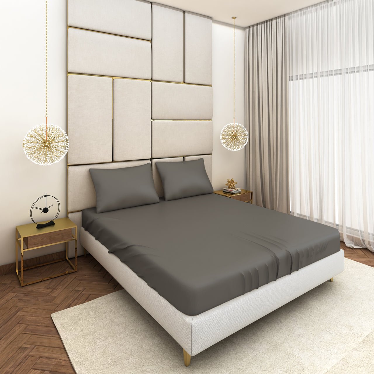 Satin Bedsheet Set - Seevo.in