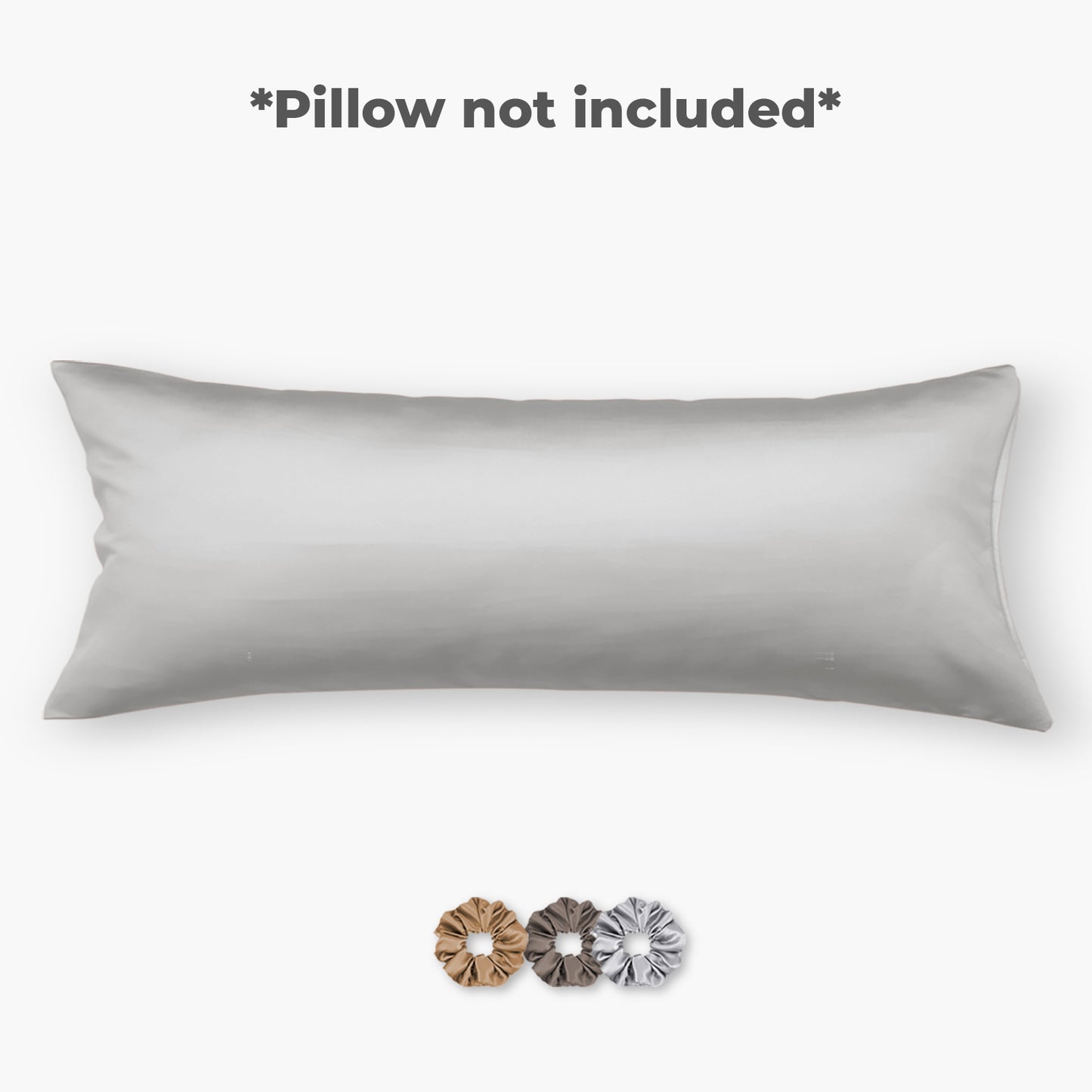 Satin Cuddle Pillow Cover  - Set of 1