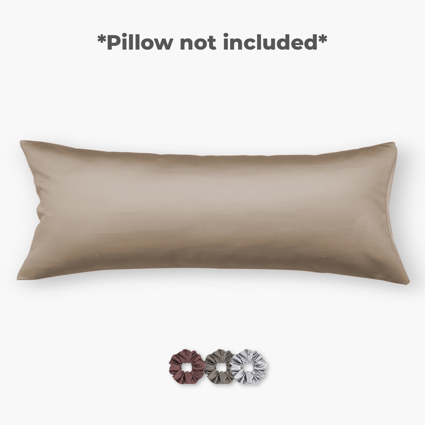Satin Cuddle Pillow Cover  - Set of 1