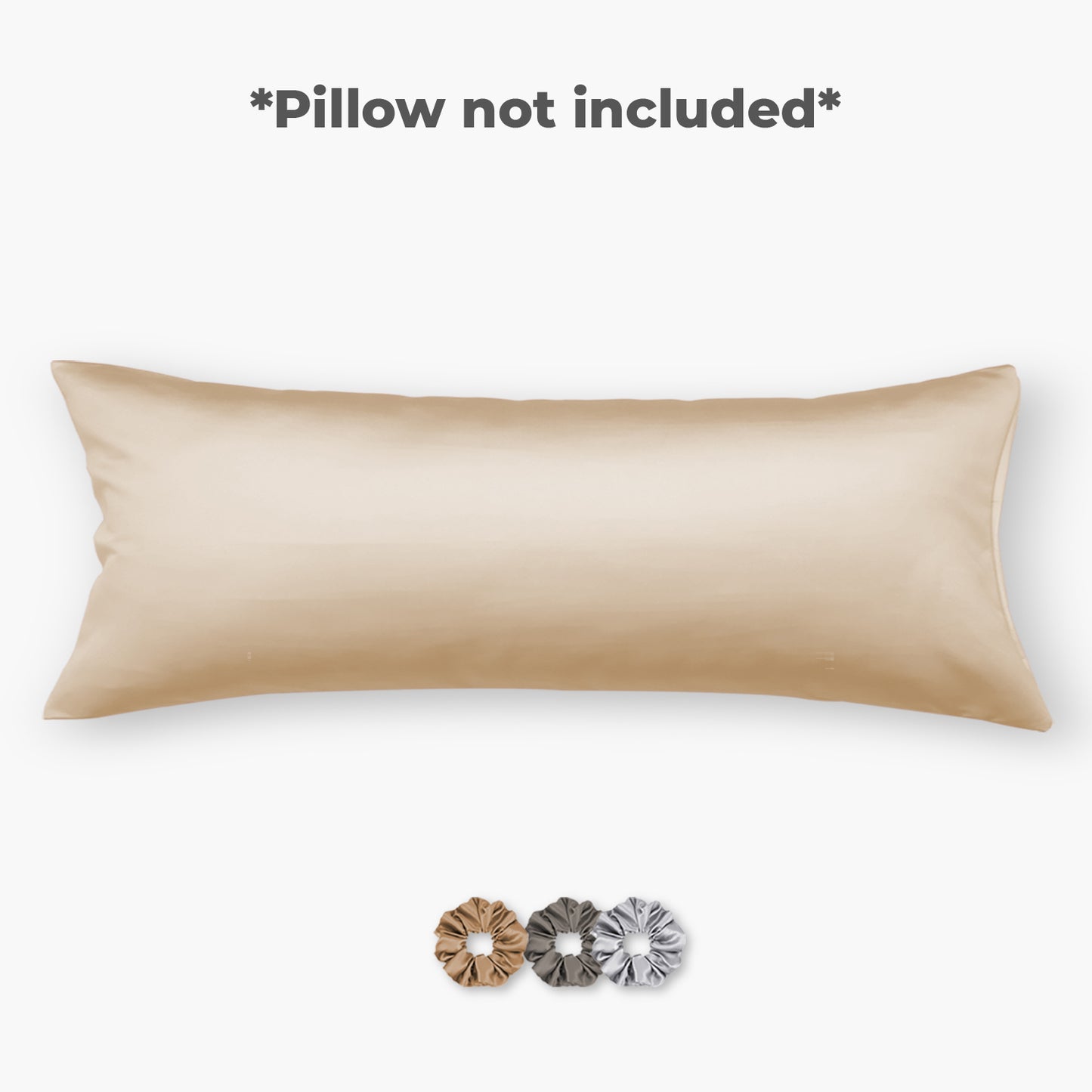 Satin Cuddle Pillow Cover  - Set of 1