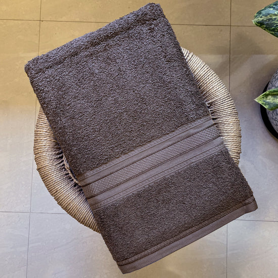 Dark Grey Classic Bath Towels - 400 GSM