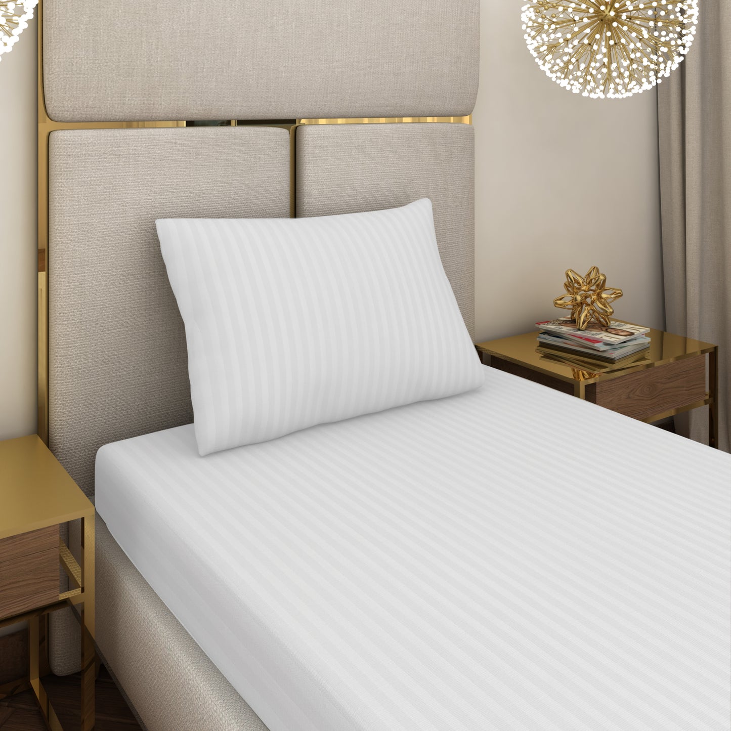 300 TC Cotton Bed Sheet Set