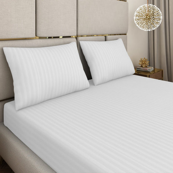 300 TC Cotton Bed Sheet Set - Seevo.in