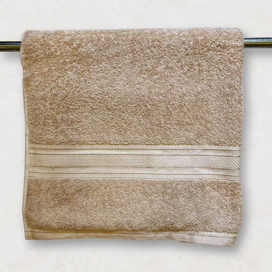 Beige Classic Bath Towels - 400 GSM