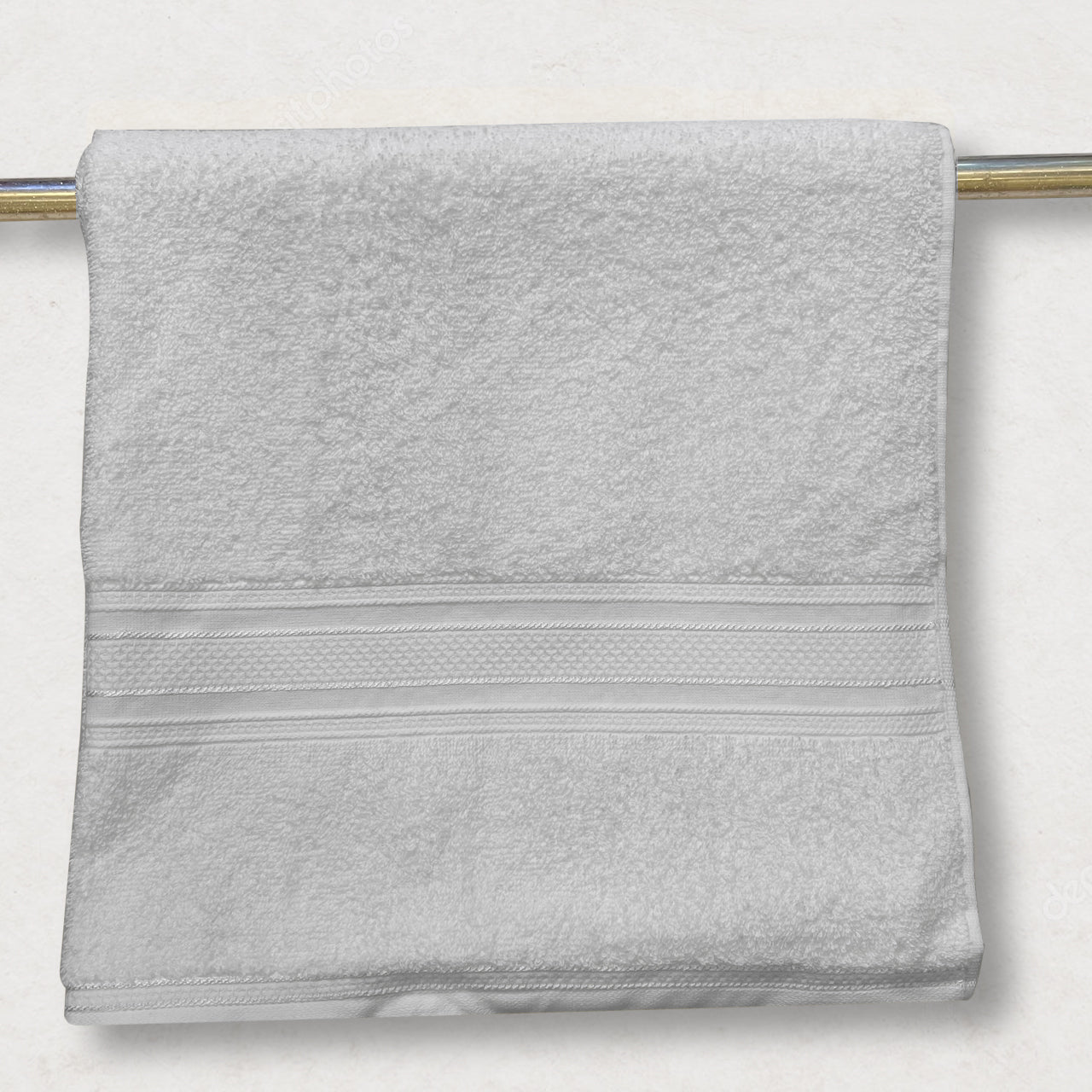 White Classic Bath Towels - 400 GSM
