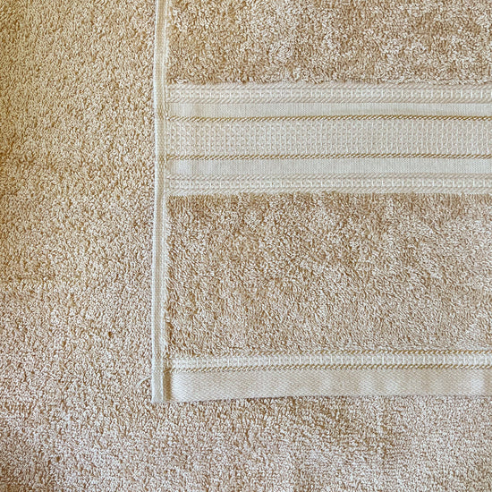Beige Classic Bath Towels - 400 GSM