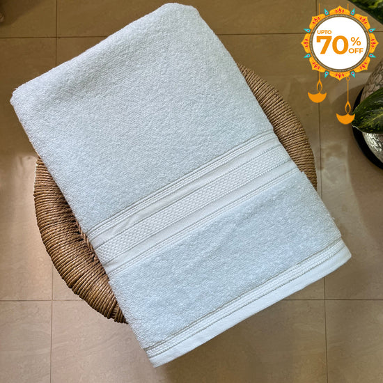 Sky Blue Classic Bath Towels - 400 GSM