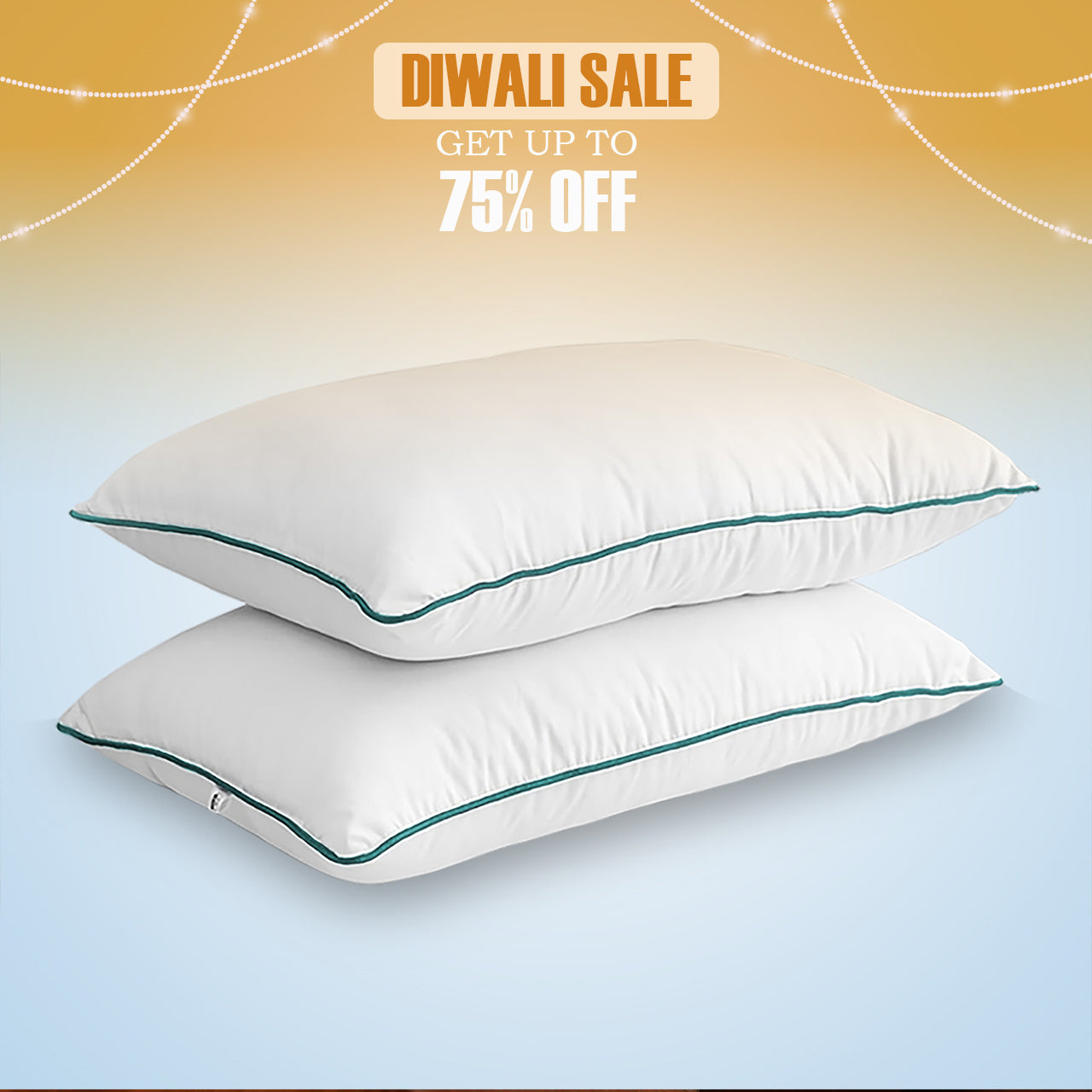 Classic Bed Pillows (Soft & Sturdy)