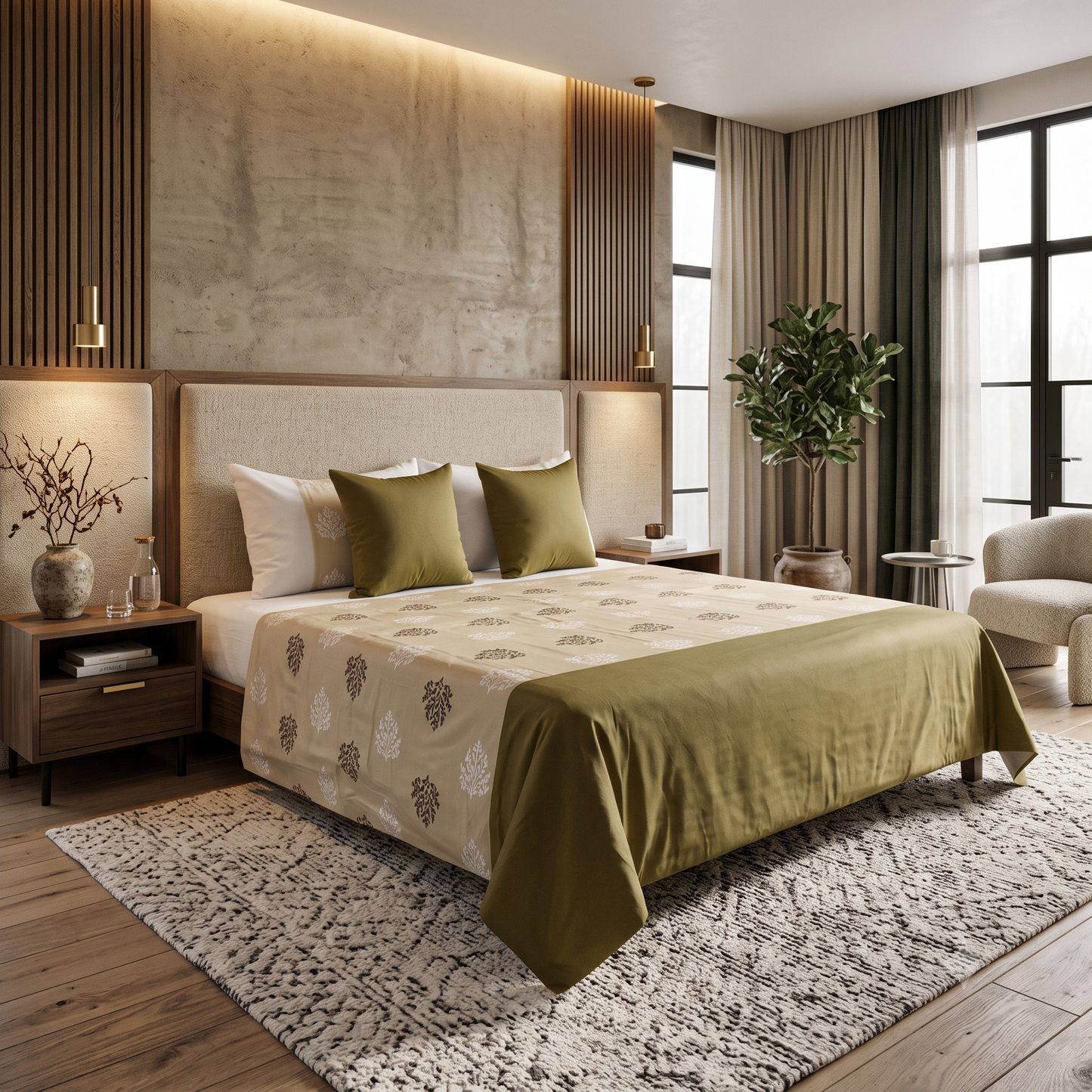 Aleppo Bed Covers Set - King Size