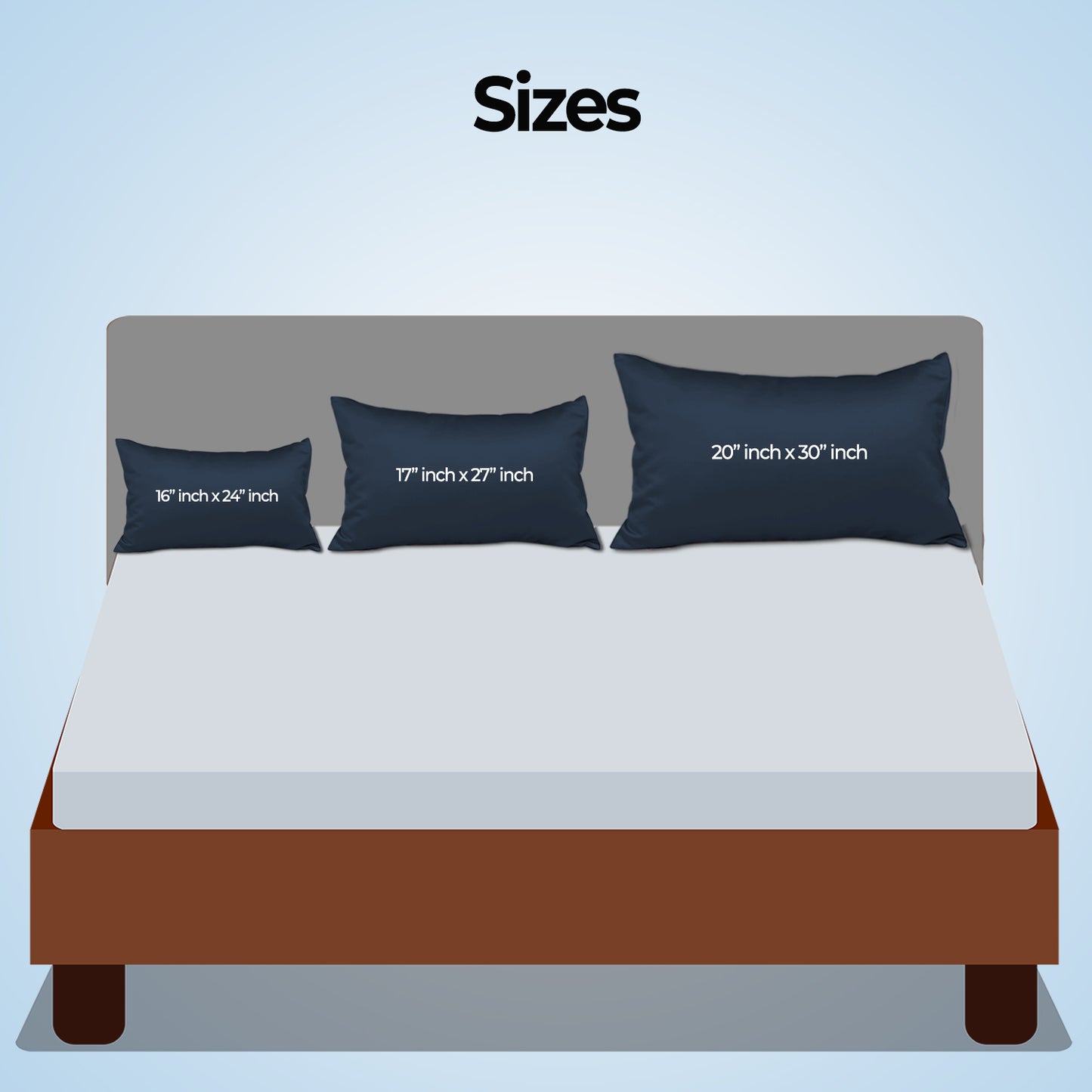 Light Grey Satin Pillow Covers - Set of 2 (With 3 Free Scrunchies)
