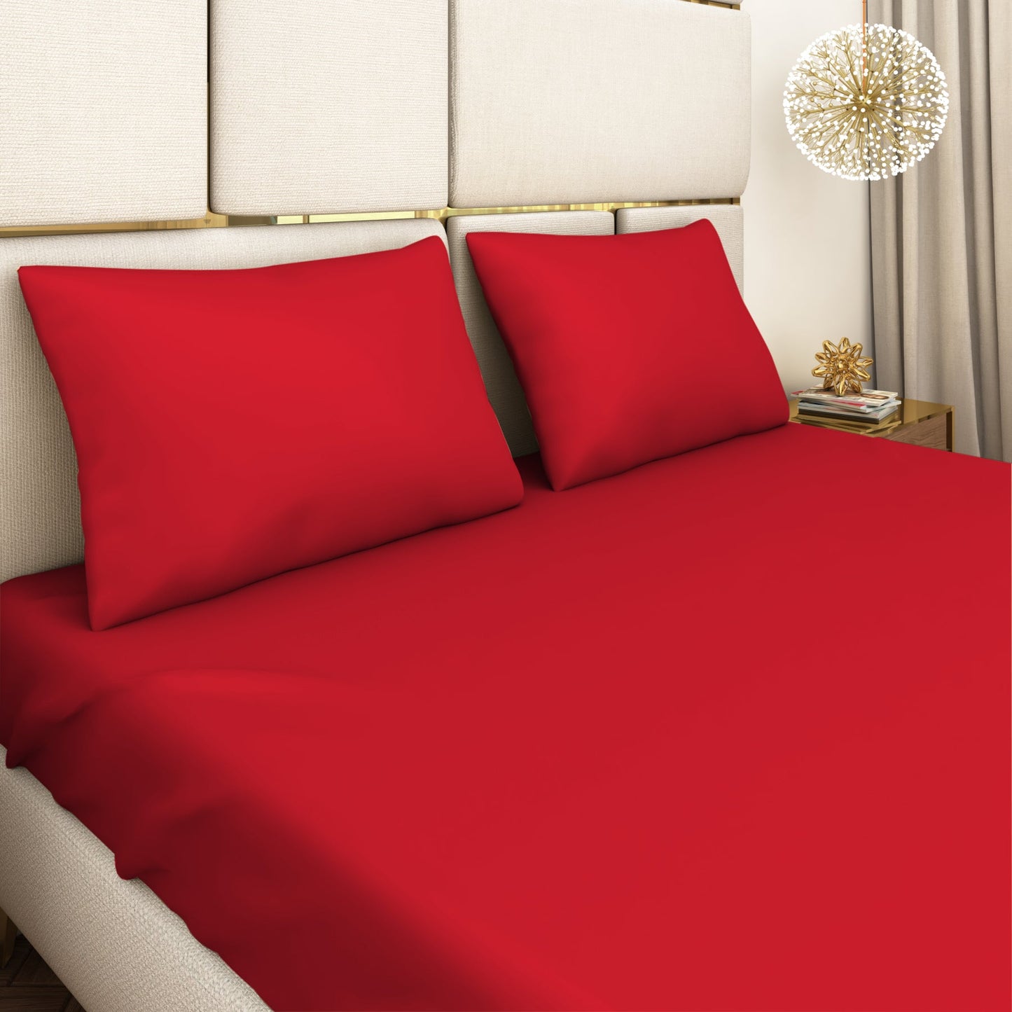 Satin Bedsheet Set - Seevo.in