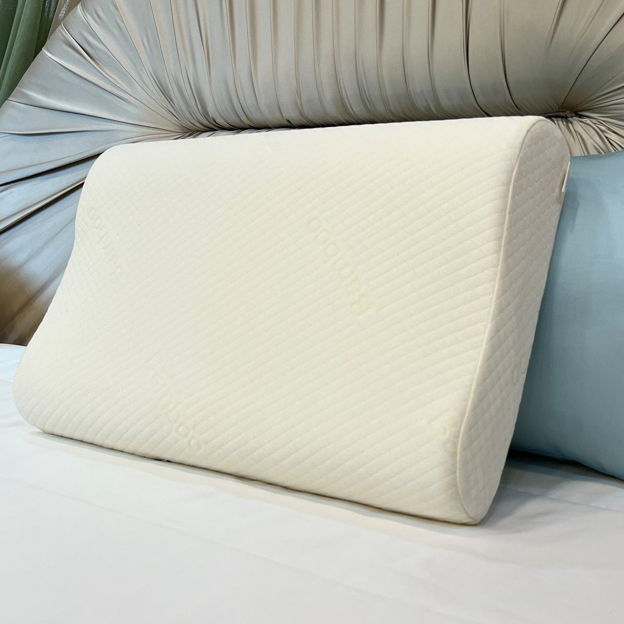 Memory Foam Contour Bamboo Pillow - Pack of 1