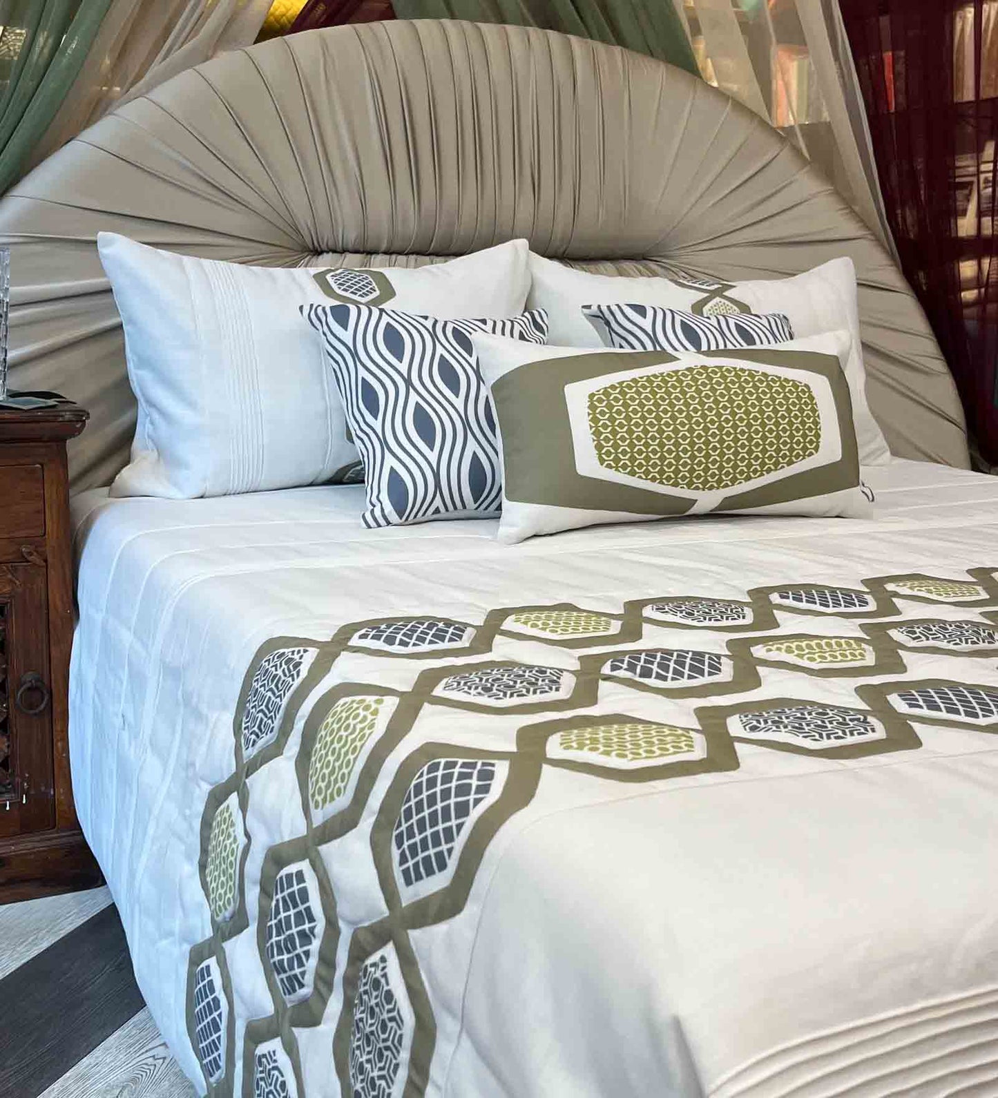 Rome Bed Covers Set - King Size