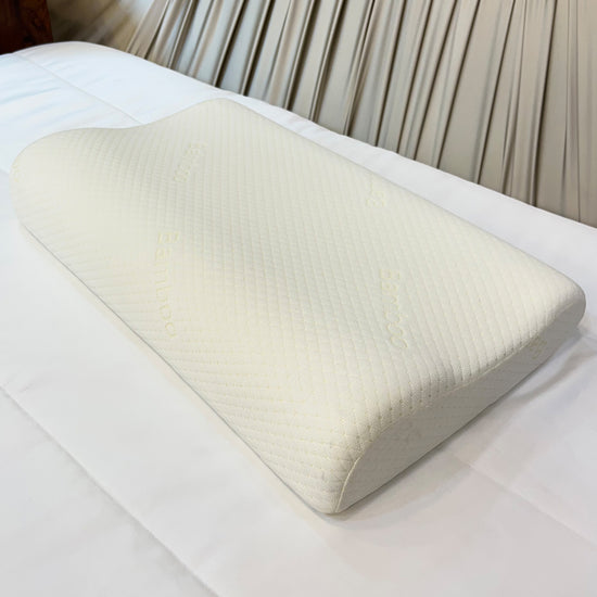 Memory Foam Contour Bamboo Pillow - Pack of 1