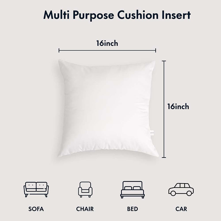 Cushion Insert (Filler) - Super Soft Microfiber - Seevo.in